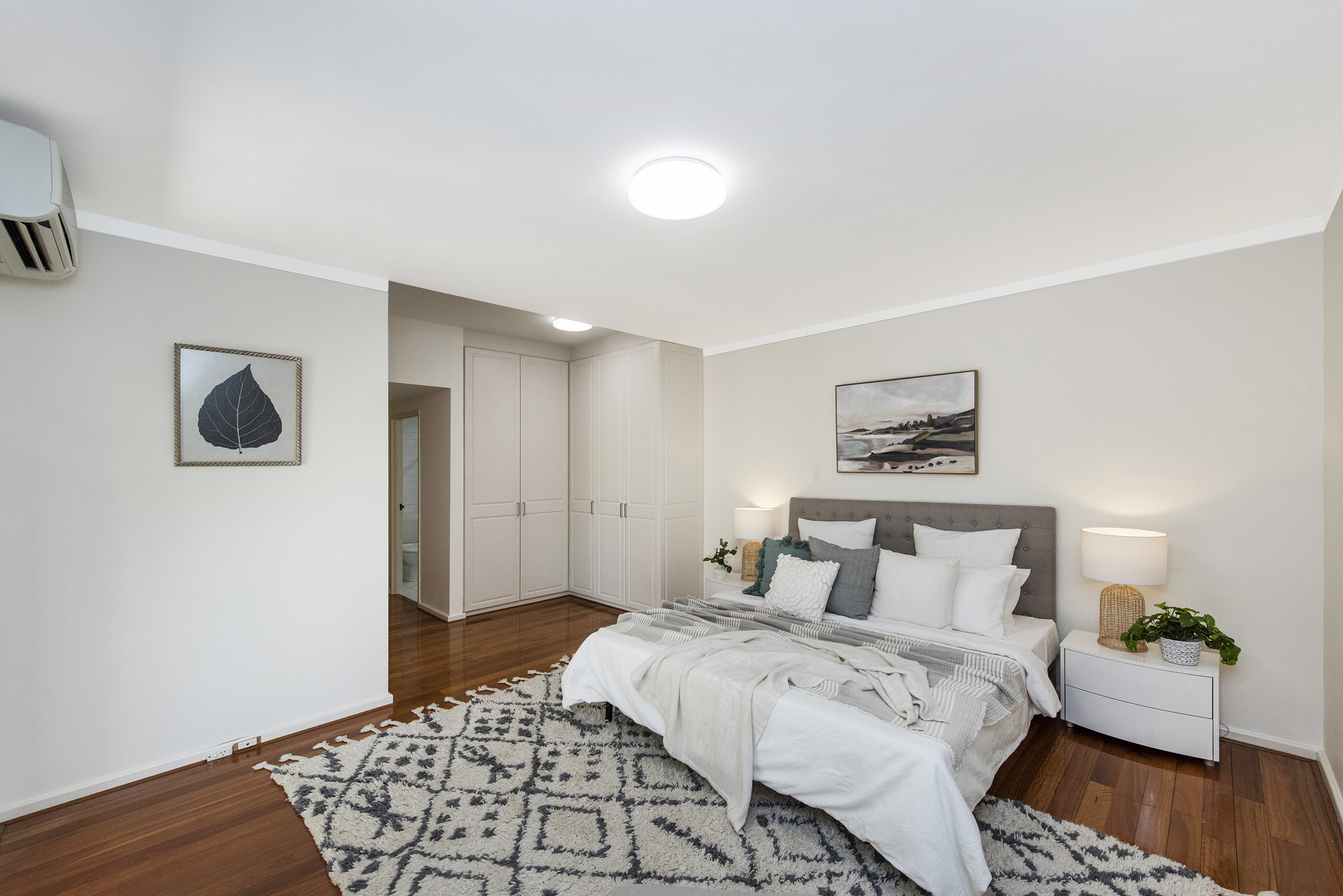 Master bedroom of a Perth home sold by SHELMARK